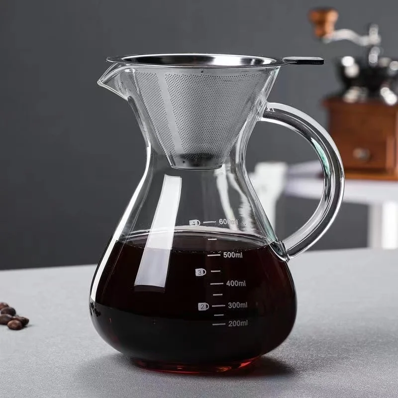 Стеклянная кофеварка с ручкой, – обзор и цена Coffee Equipment Usa
