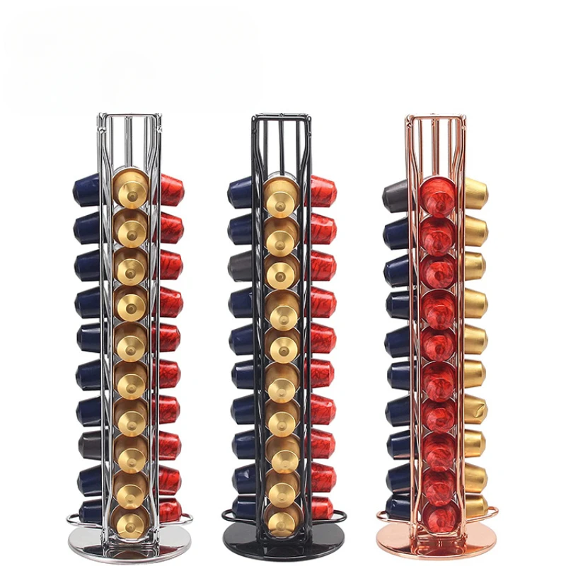 1 шт., 40 капсул для кофе, дер – обзор и цена Coffee Equipment Rack