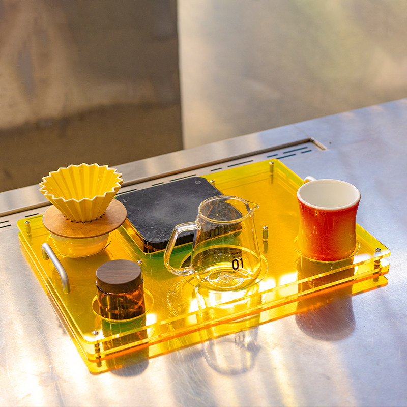 Coffee Equipment Tray - Акриловый поднос для кофе, предназначенный для