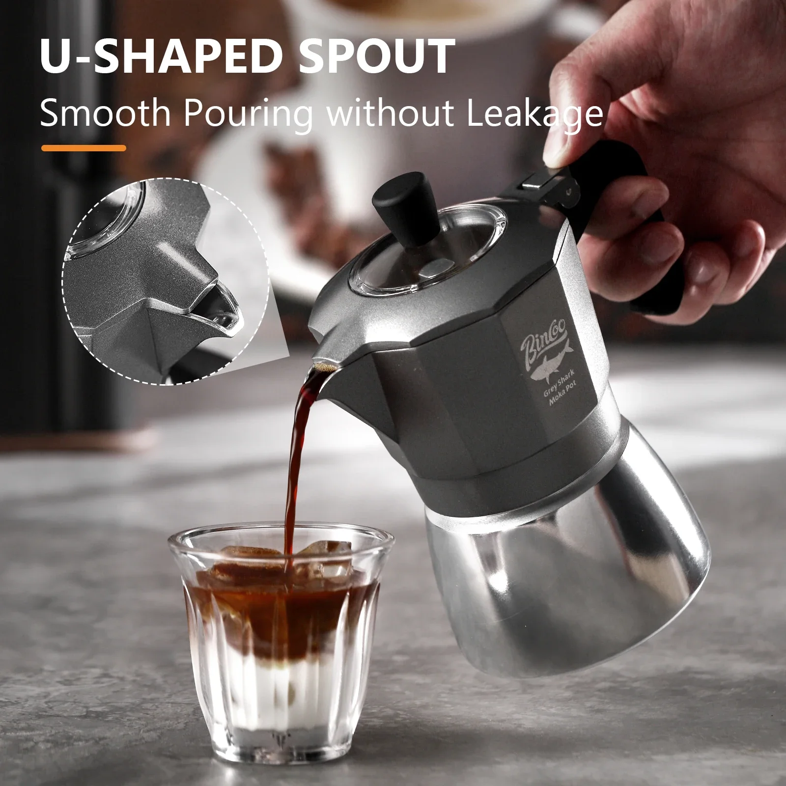 Кофеварка Bincoo Moka Pot на 2 – обзор и цена Coffee Equipment For Home