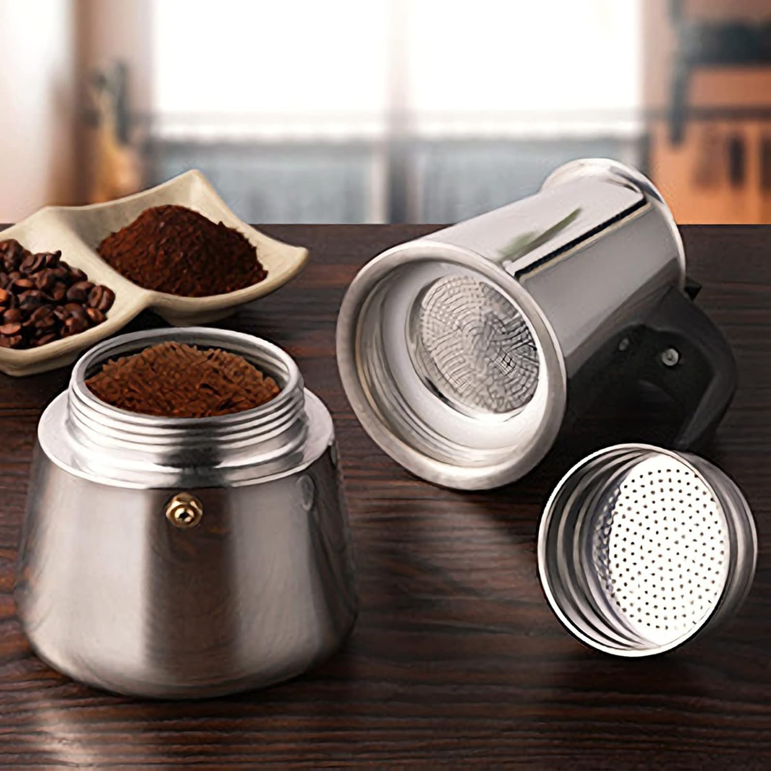 4/6/9 чашек Moka Pot Caffe Mac – обзор и цена Coffee Equipment For Home