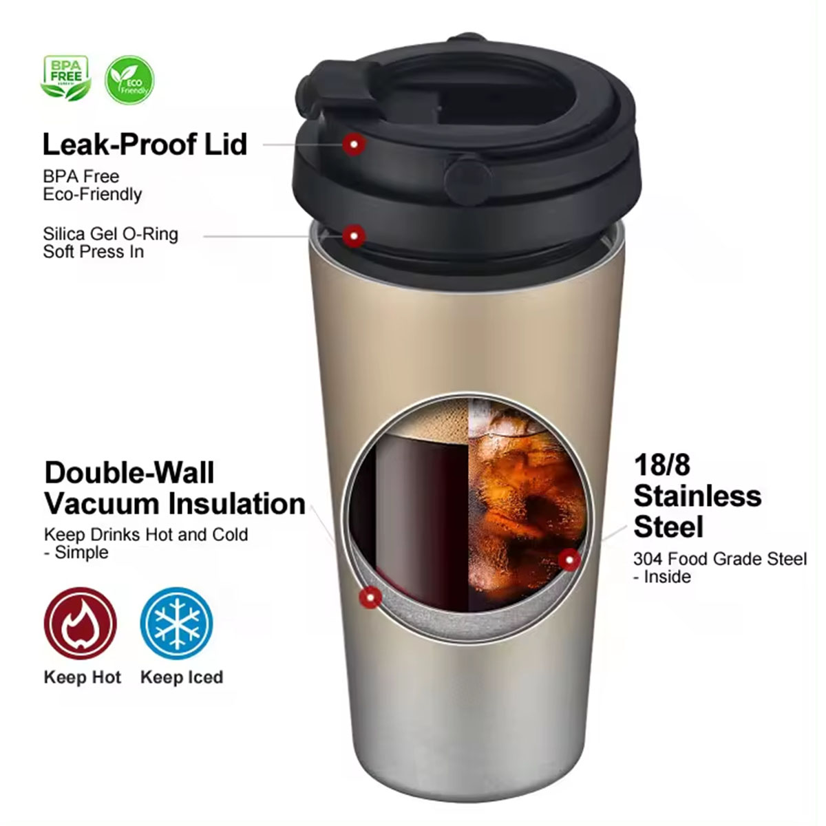 Термокружка для путешествий 16 – обзор и цена Coffee Equipment Usa